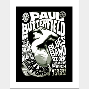 Paul Butterfield Posters and Art